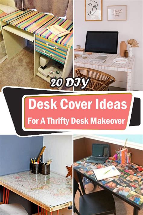 thrifty desk cover ideas